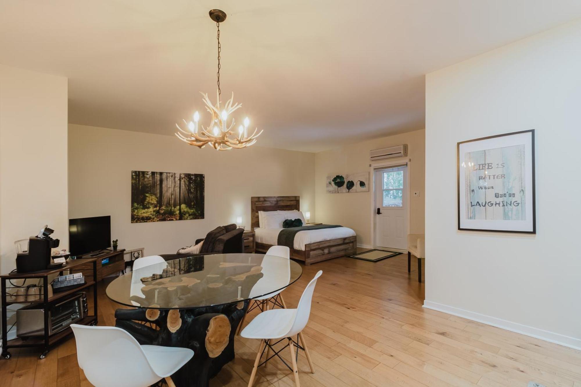 Condo Hotel Magog Orford Luaran gambar