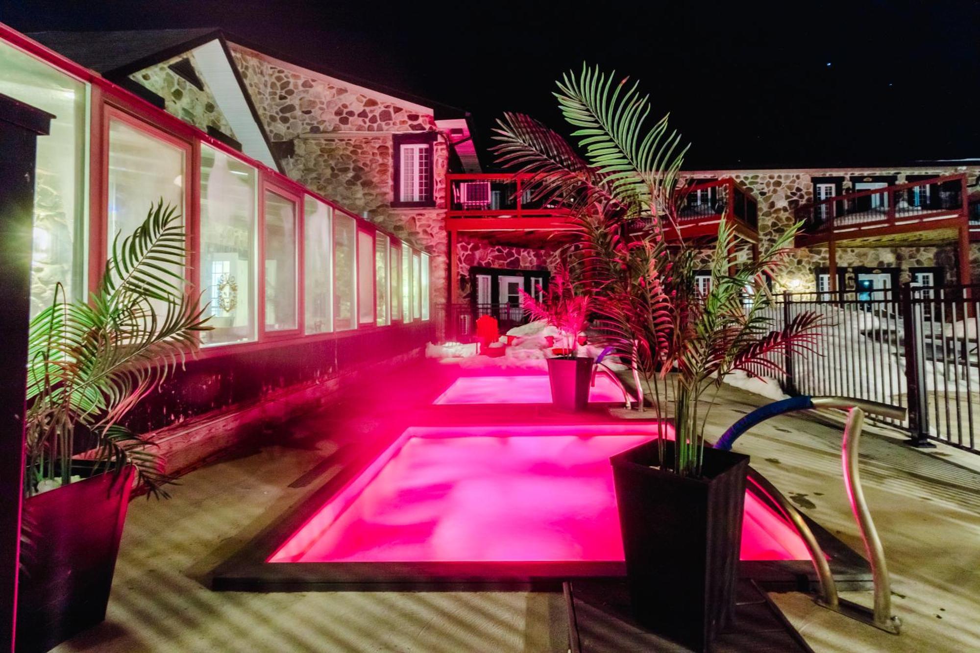 Condo Hotel Magog Orford Luaran gambar